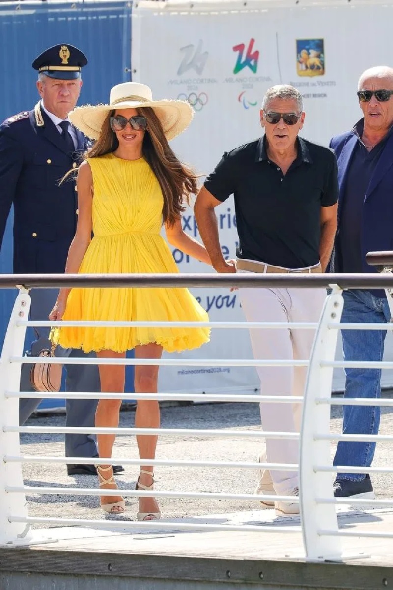 George Clooney and his wife Amal2