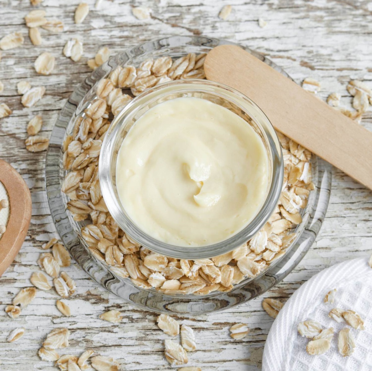 Home skin care routine- oat and yoghurt