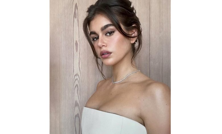 Kaia Gerber eye makeup