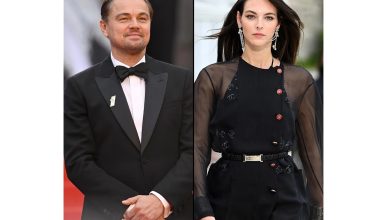 Leonardo DiCaprio and Vittoria Ceretti