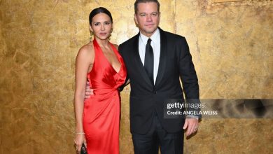 Matt Damon's wife and daughters