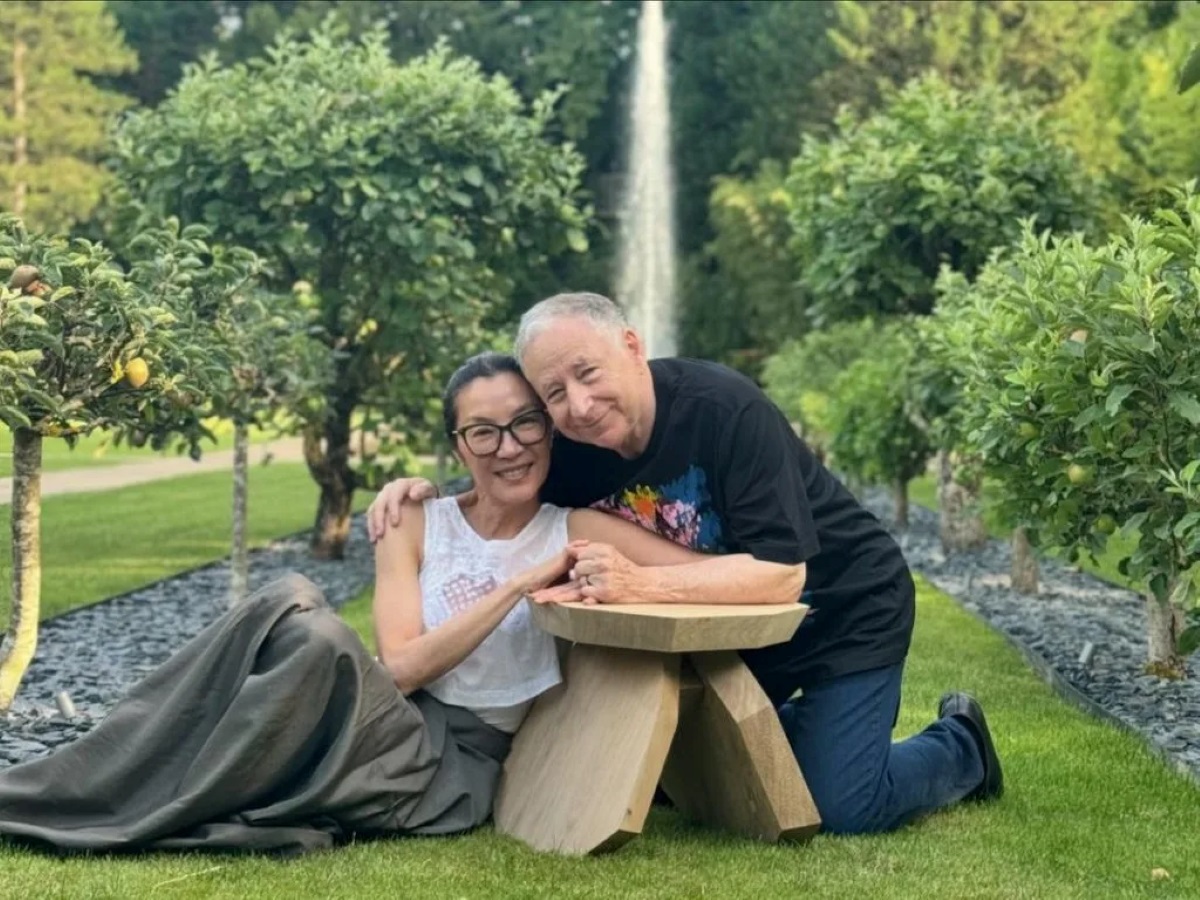 Michelle Yeoh and her husband Jean Todt1