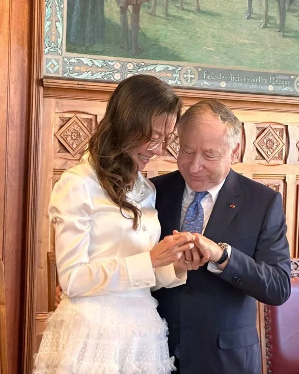 Michelle Yeoh and her husband Jean Todt3