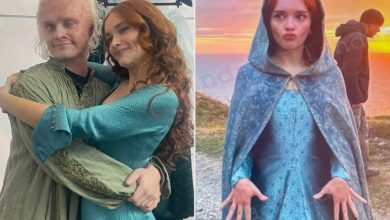 Olivia Cooke behind the scenes