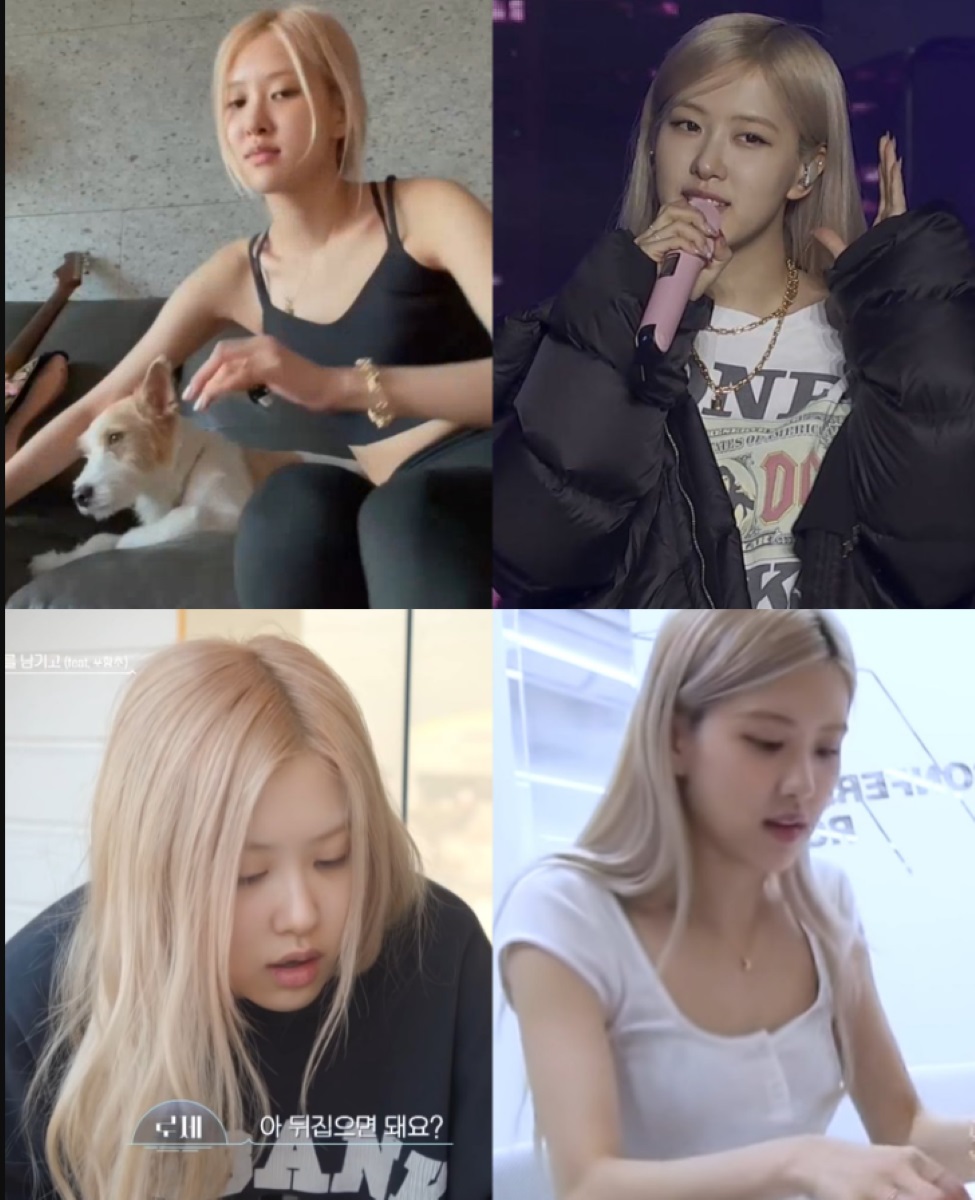 Rosé no makeup