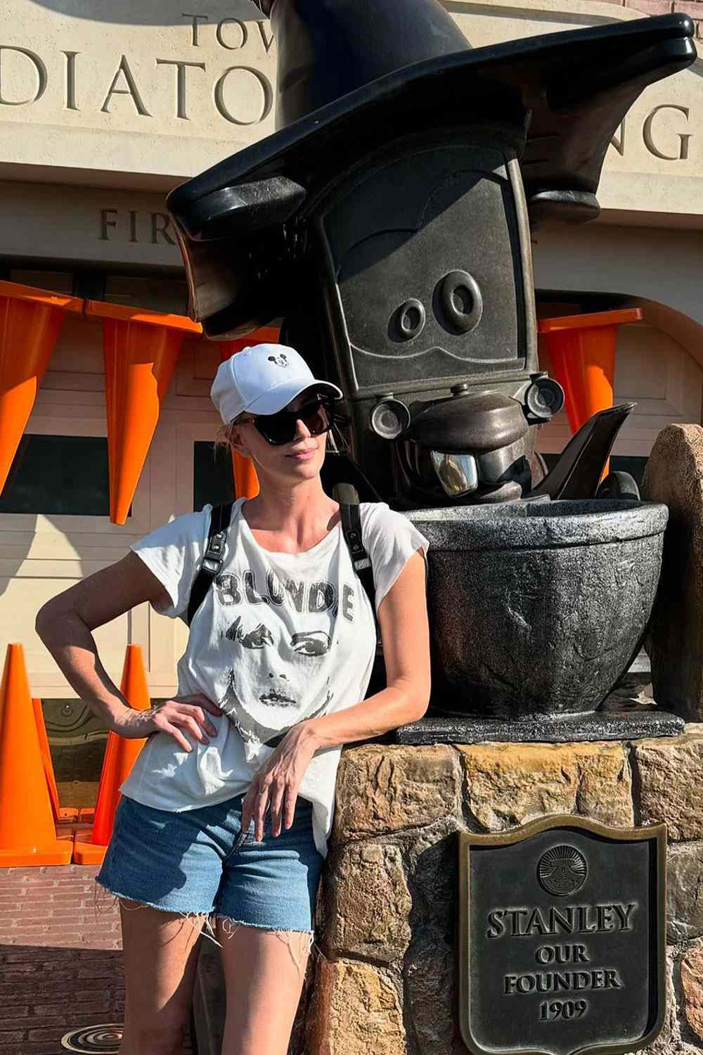 Charlize Theron Kicks Off 'Spooky Season' with Family Trip to Disneyland