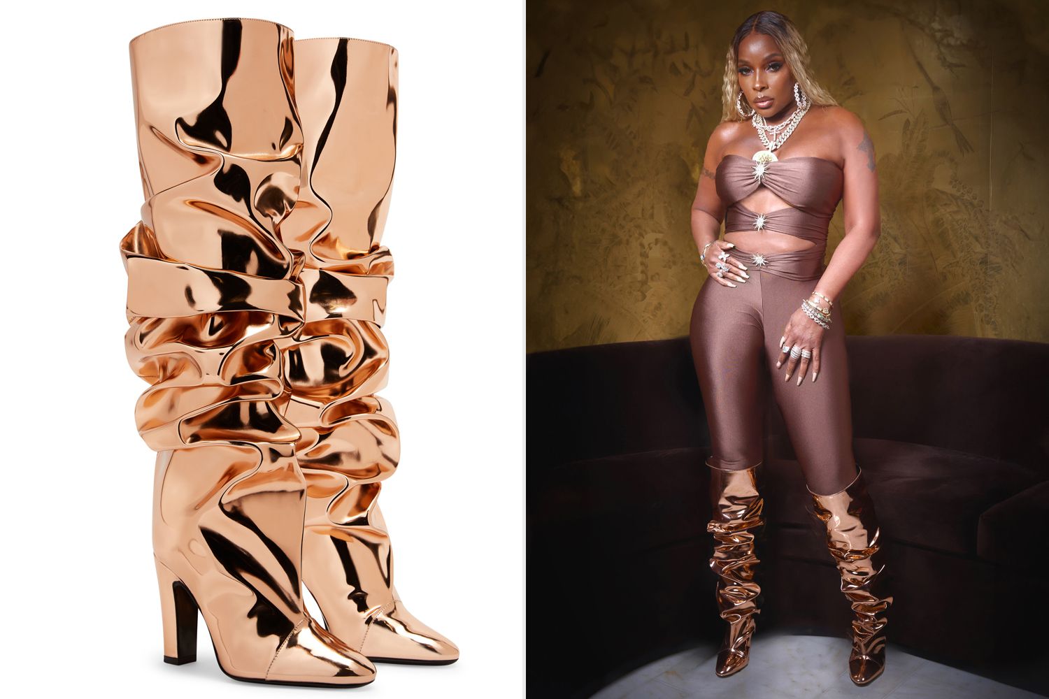 Giuseppe for Mary J. Blige boot