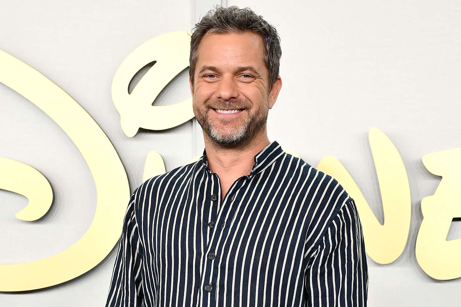 Joshua Jackson arrives for Disney's 2024 Upfront presentation at North Javits Center on May 14, 2024 in New York.