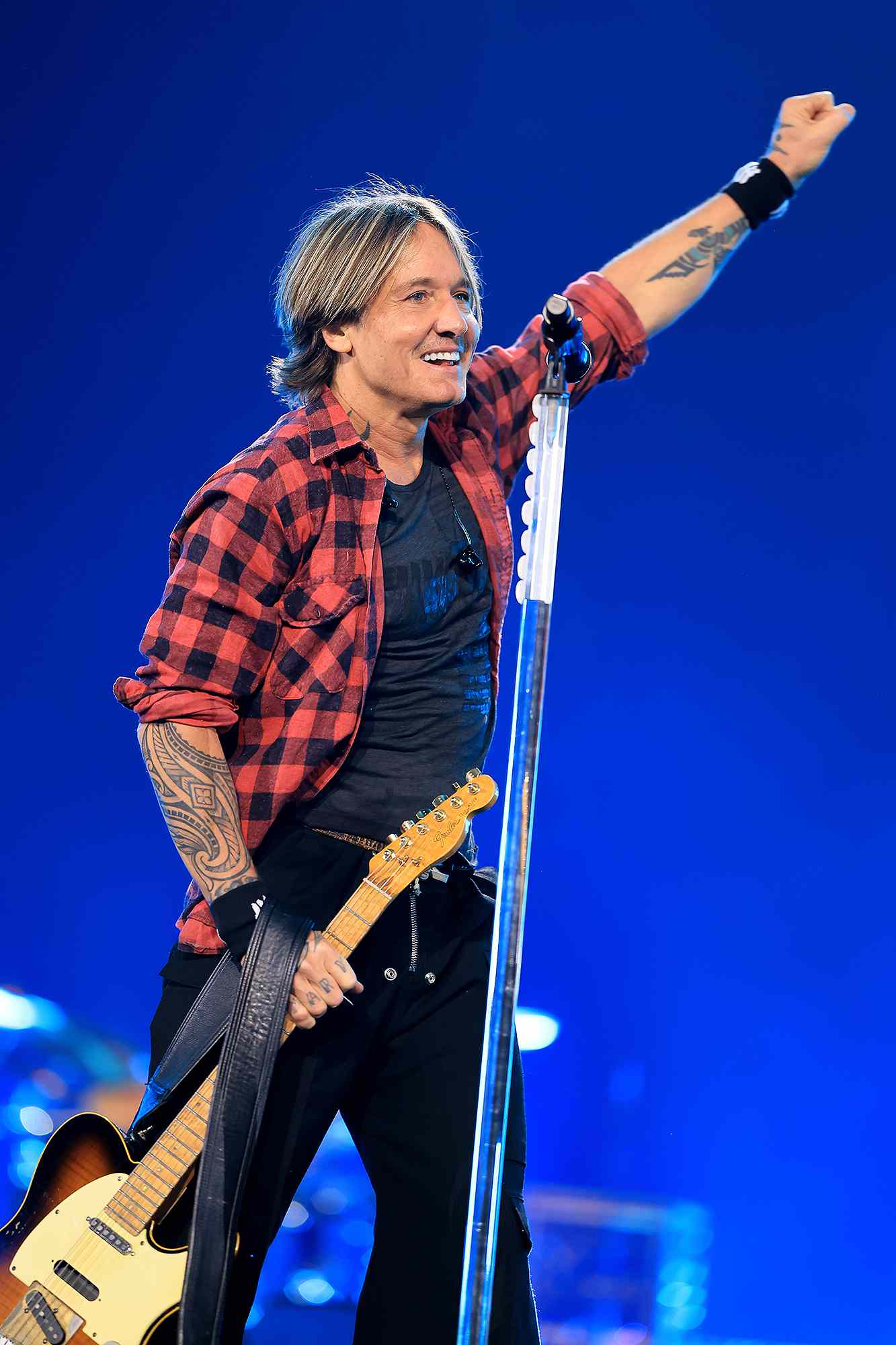 Keith Urban performs onstage at the 2024 iHeartRadio Music Festival at T-Mobile Arena on September 21, 2024 in Las Vegas, Nevada.