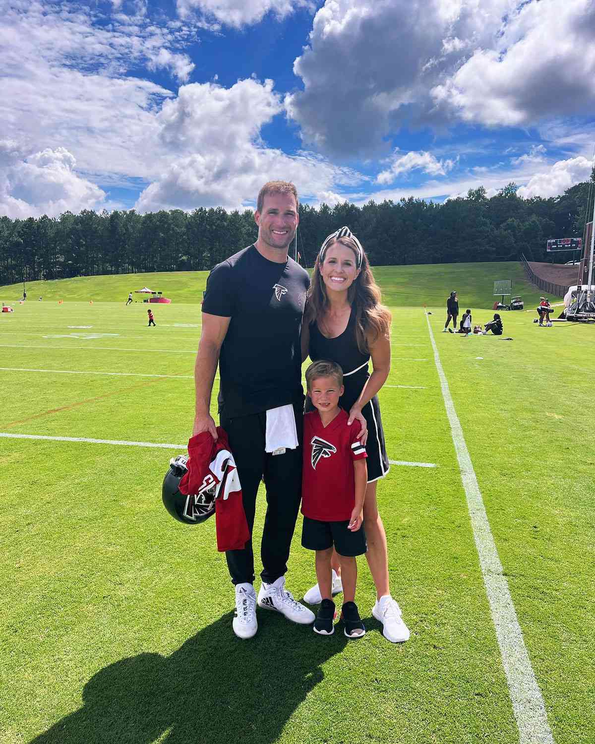 Kirk Cousins and family