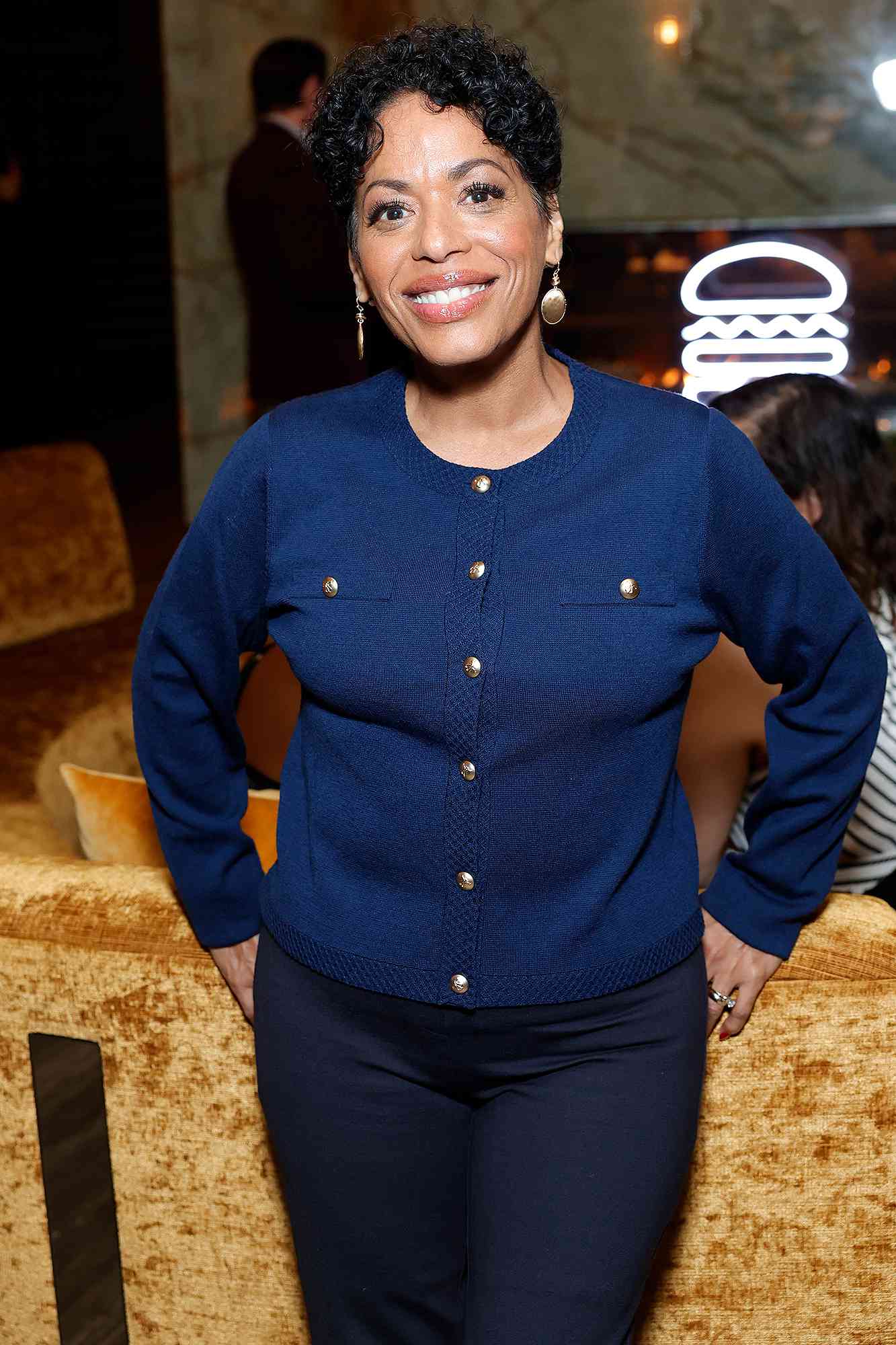 Liza Colon-Zayas attends The Hollywood Reporter & SAG-AFTRA Emmy Nominees Night sponsored by Glenfiddich, Heineken and Shake Shack at Stanley II on September 13, 2024 in West Hollywood, California.