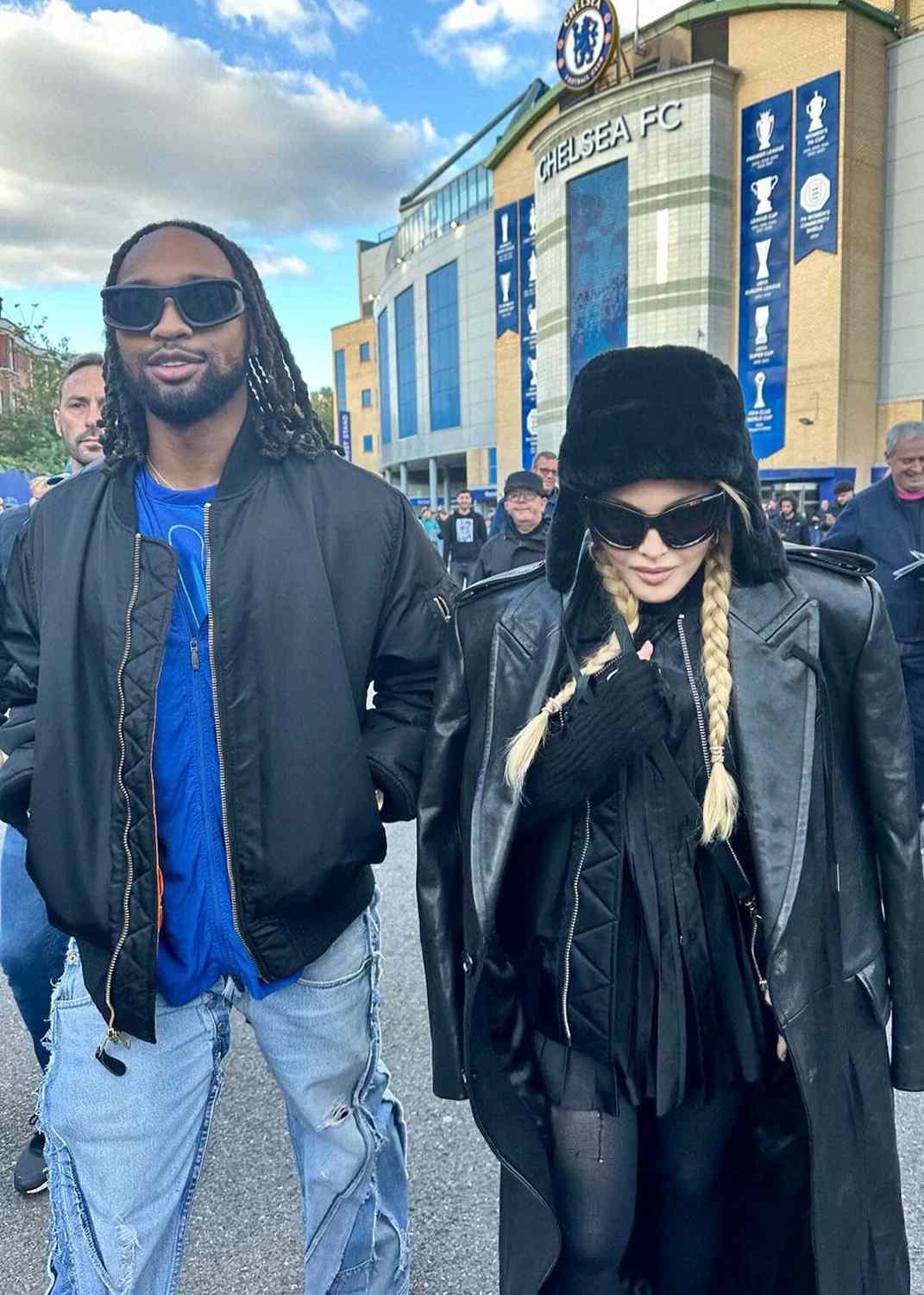 Madonna and her boyfriend Akeem Morris