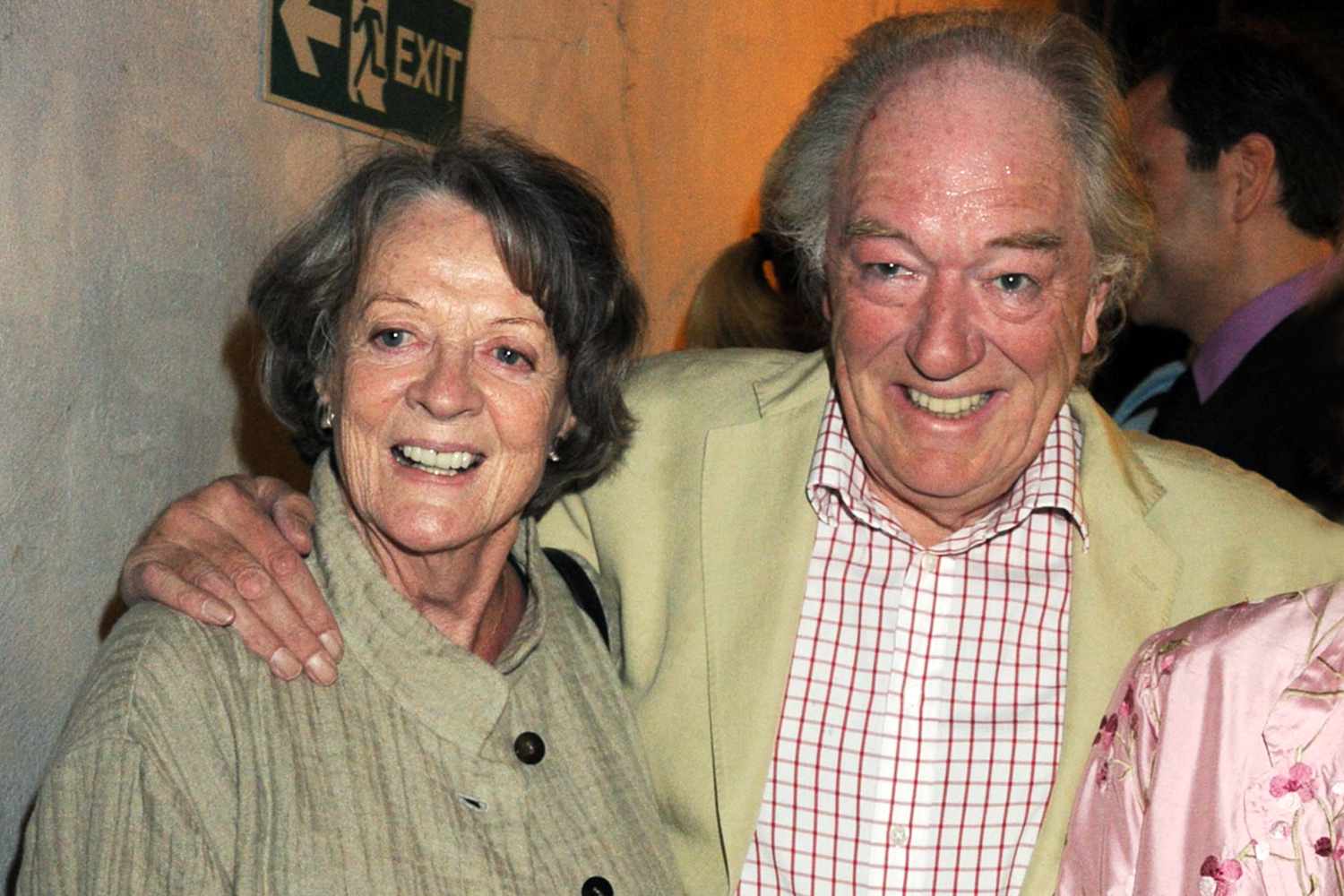  Dame Maggie Smith, Michael Gambon attend the press night of 'Krapp's Last Tape'