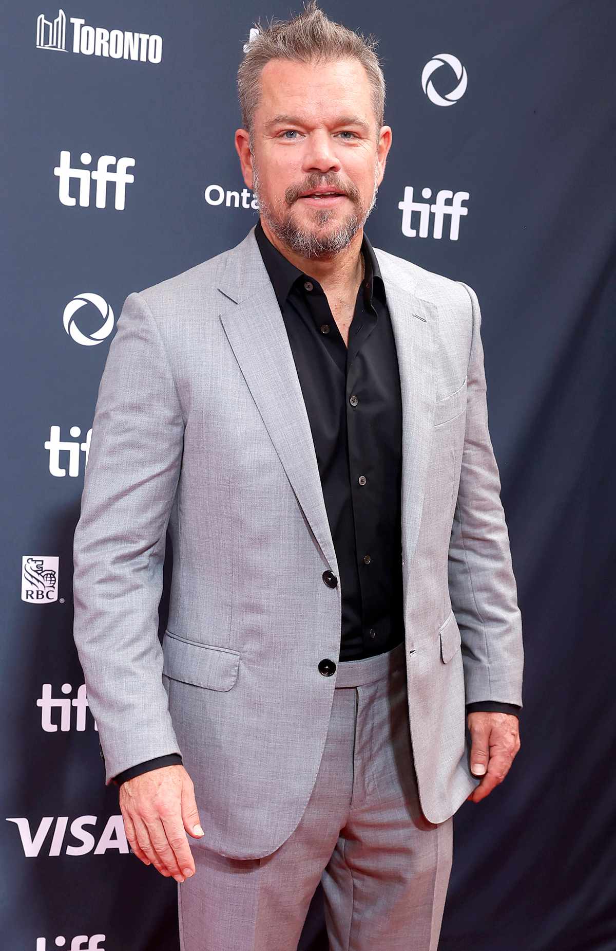 Matt Damon attends the premiere of "Unstoppable" during the 2024 Toronto International Film Festival at Roy Thomson Hall on September 06, 2024 in Toronto, Ontario.