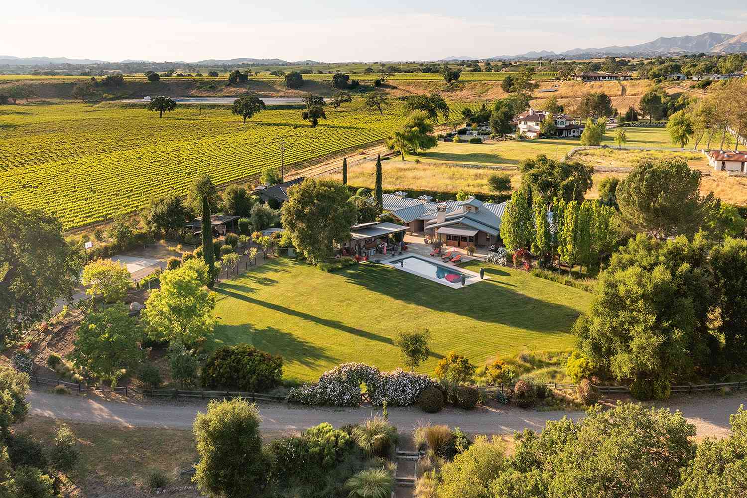 Olivia Newton-John and John Easterling's California Ranch