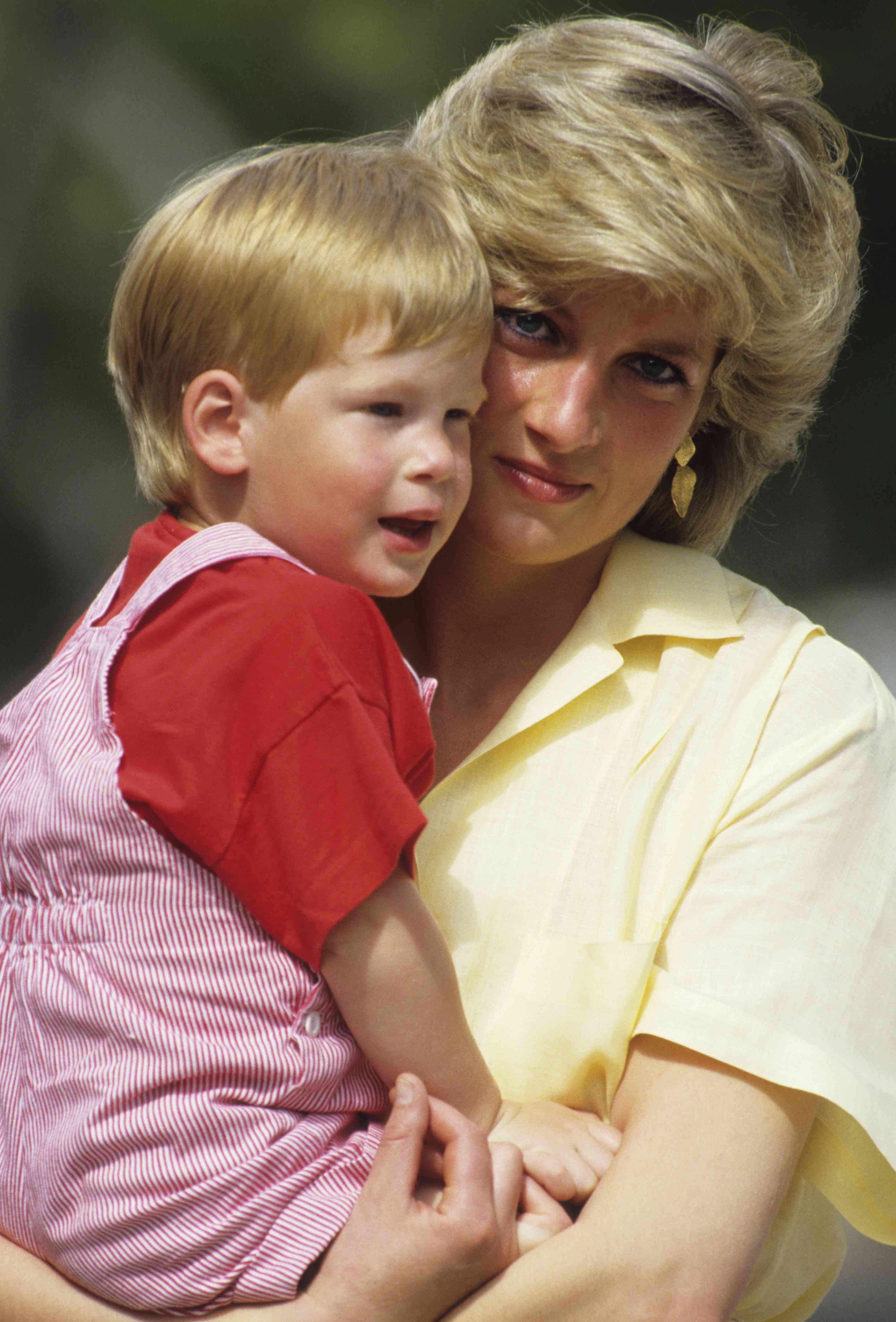 Diana, Princess of Wales with Prince Harry