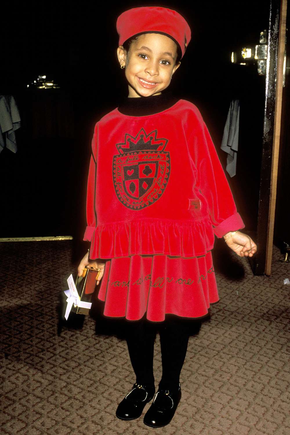 Raven Symone attends Starlight Children's Foundation Gala at the New York Hilton in 1990. 