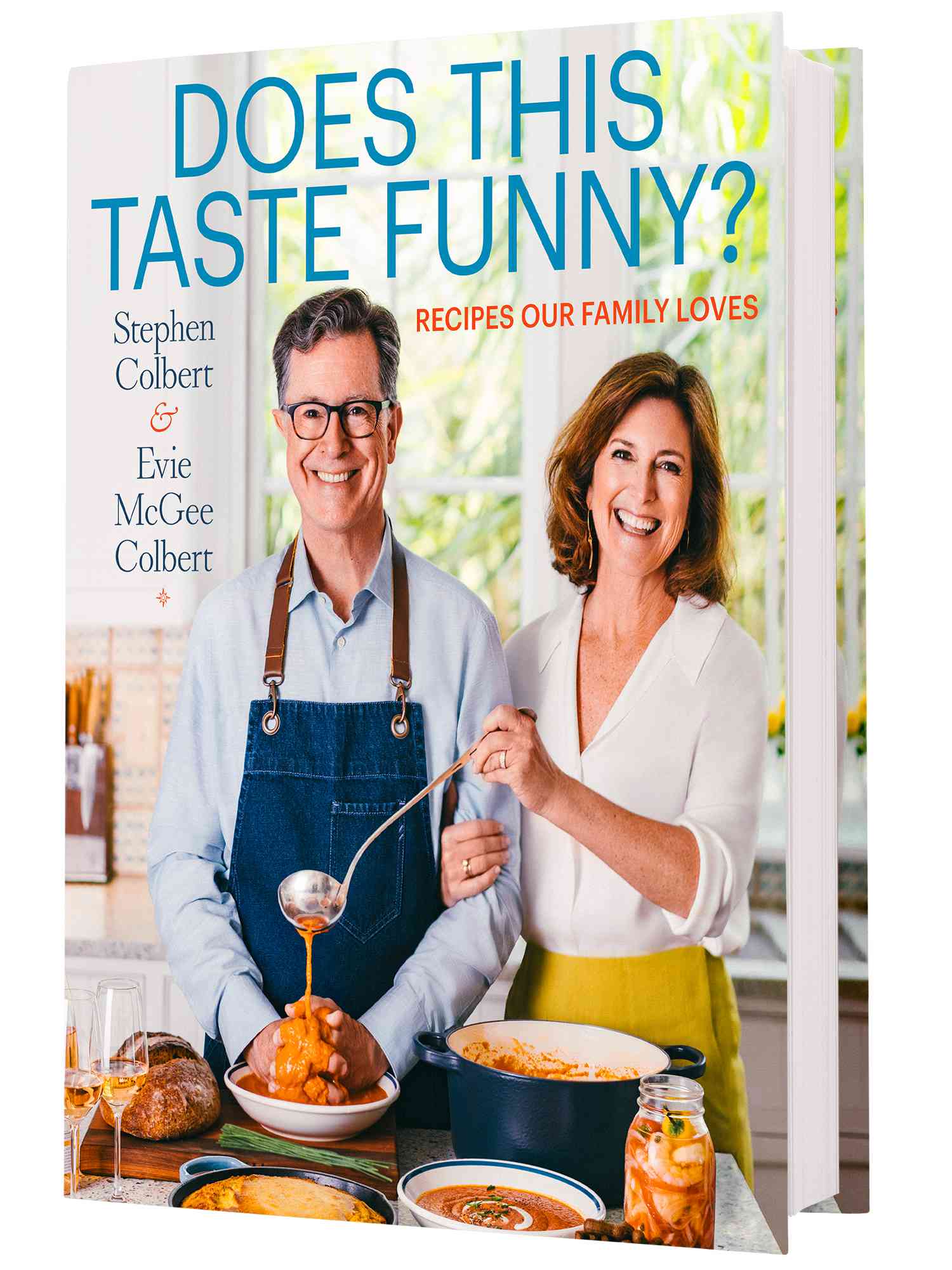 Stephen Colbert Cookbook Does This Taste Funny