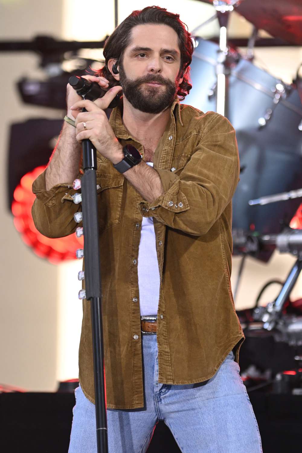 Thomas Rhett performs on 'Today' on Aug. 23, 2024