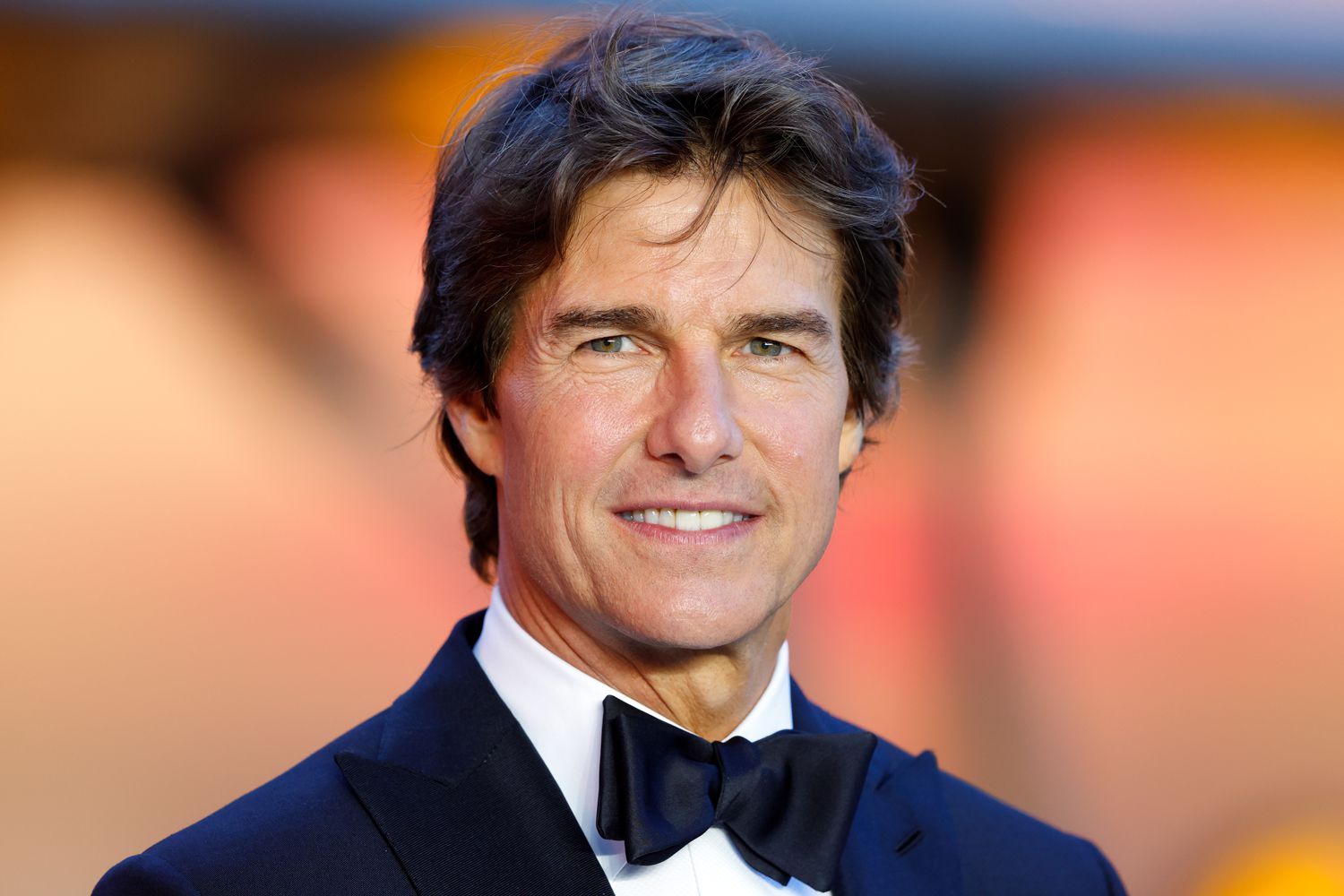 Tom Cruise attends the UK premiere and Royal Film Performance of 'Top Gun: Maverick' in Leicester Square on May 19, 2022