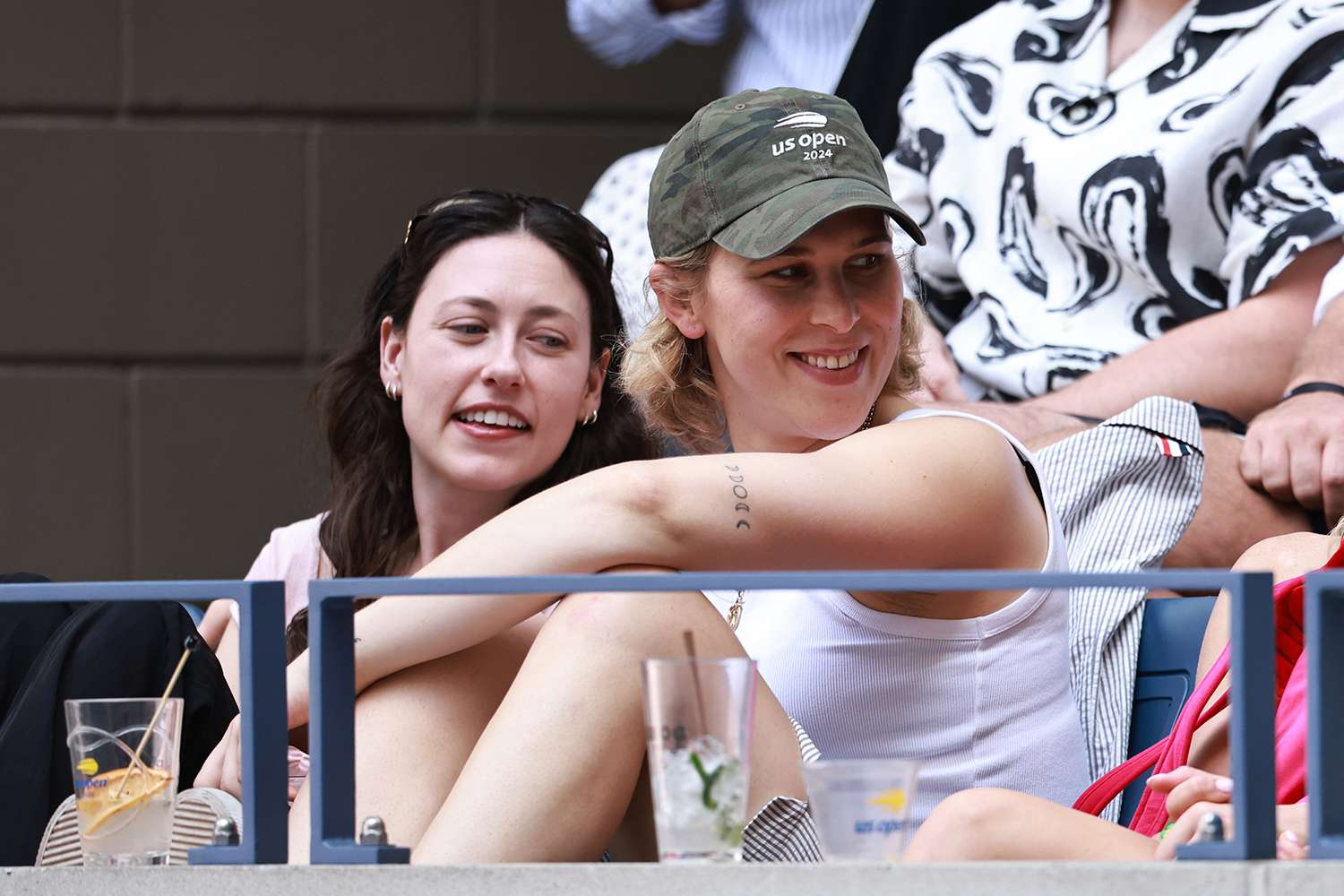 Tommy Dorfman during a men's singles match at the 2024 US Open on Monday, Sep. 2, 2024 in Flushing, NY