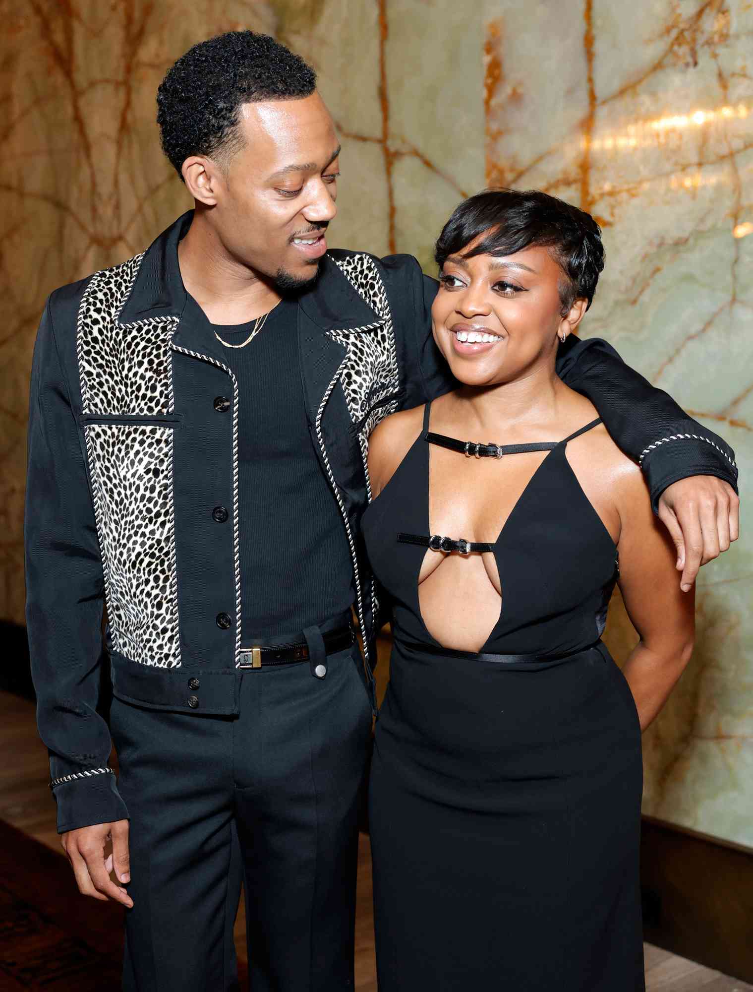 Tyler James Williams and Quinta Brunson