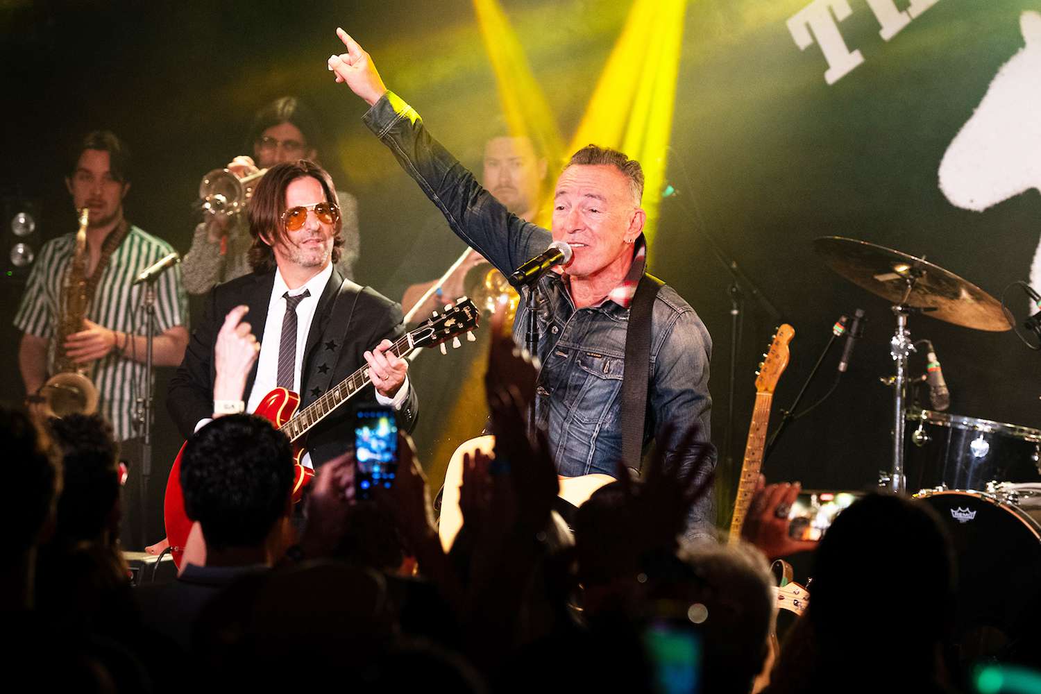 Bruce Springsteen performs at the Stone Pony in Asbury Park, NJ