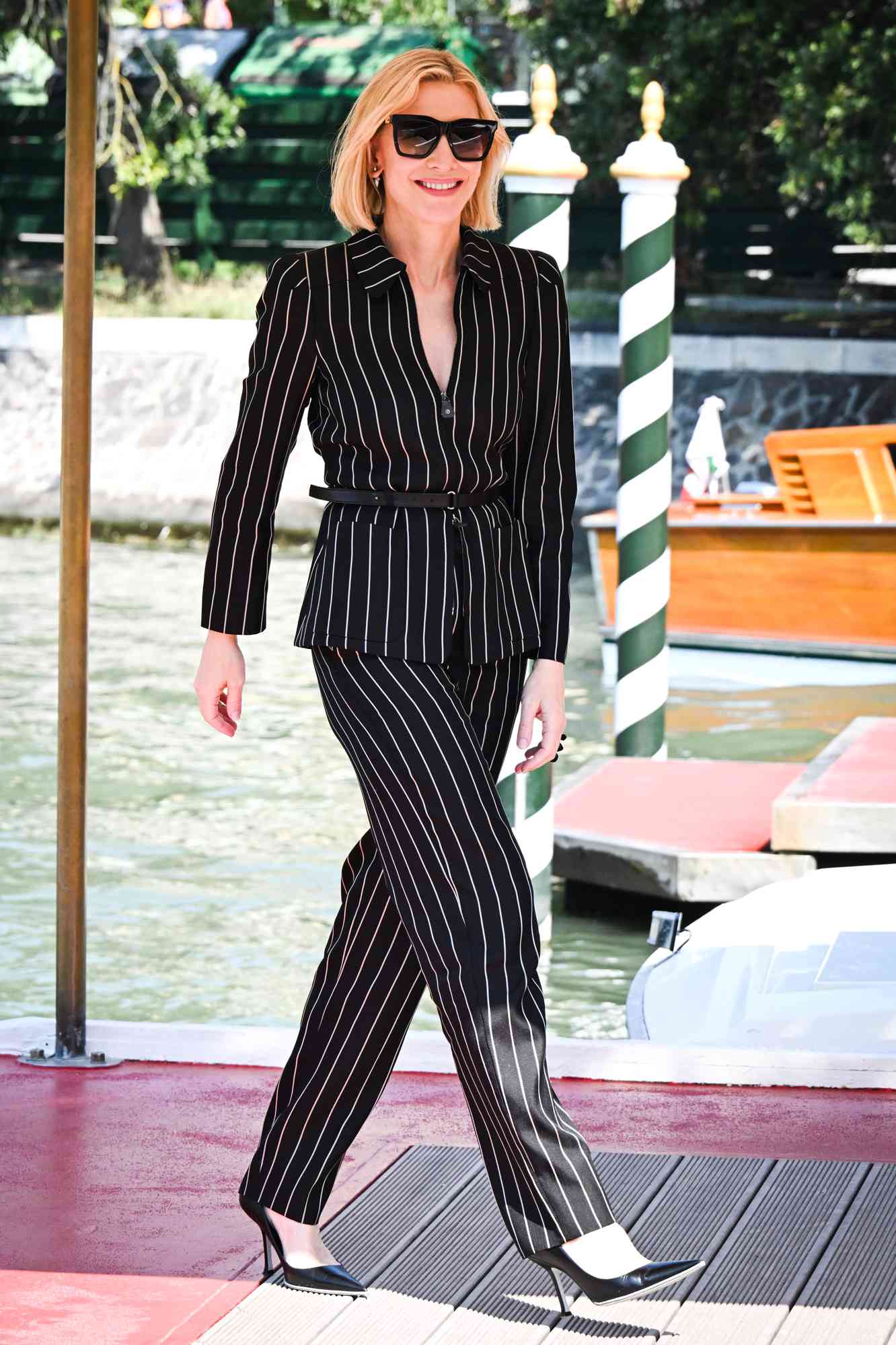 Cate Blanchett Seen On The Pier At Venice Film Festival - 30 Aug 2024