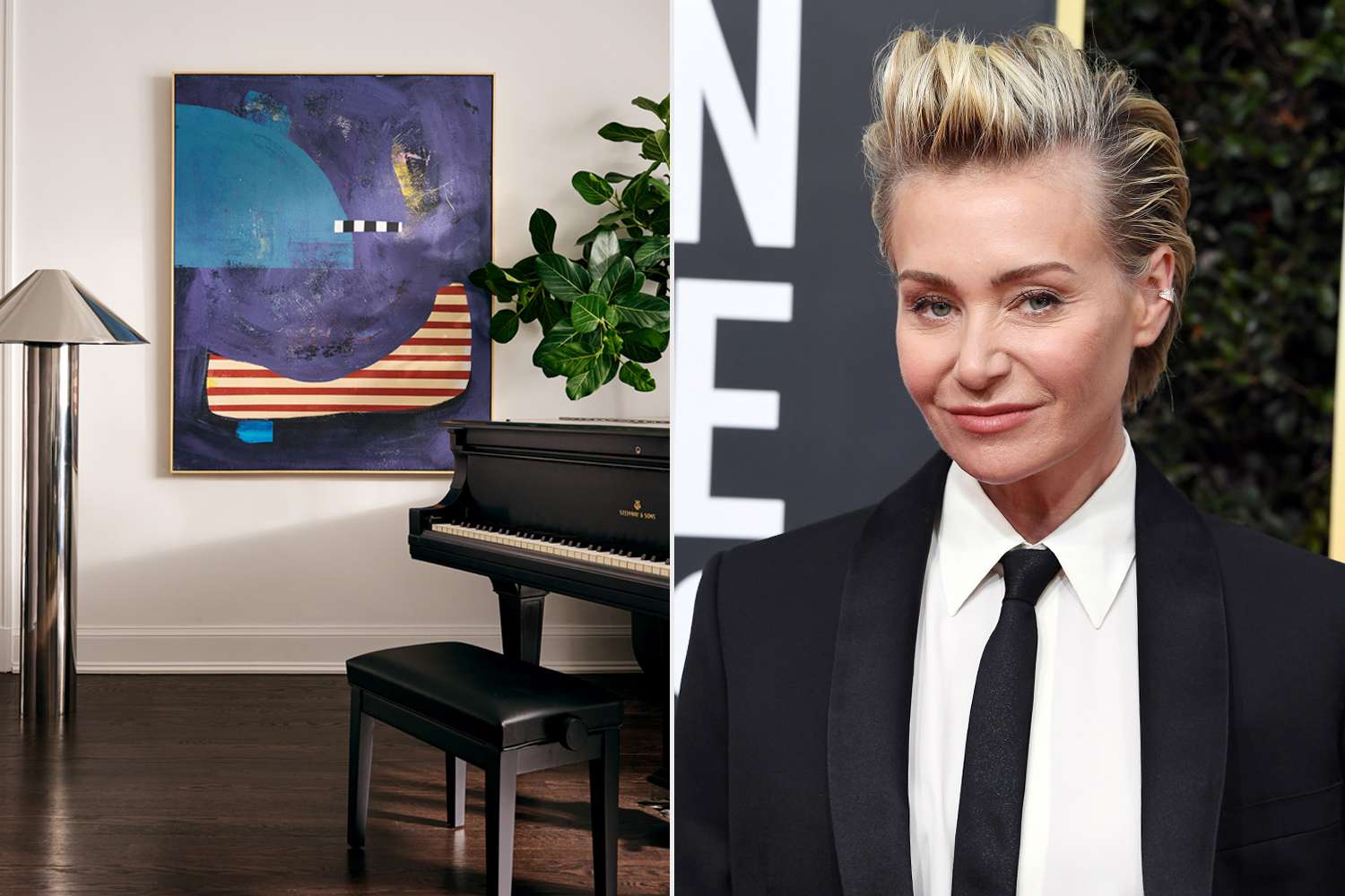 Portia De Rossi's new wall art line with CB2