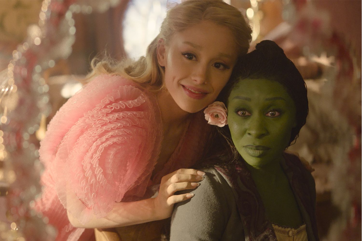 Ariana Granda and Cynthia Erivo in 'Wicked.'