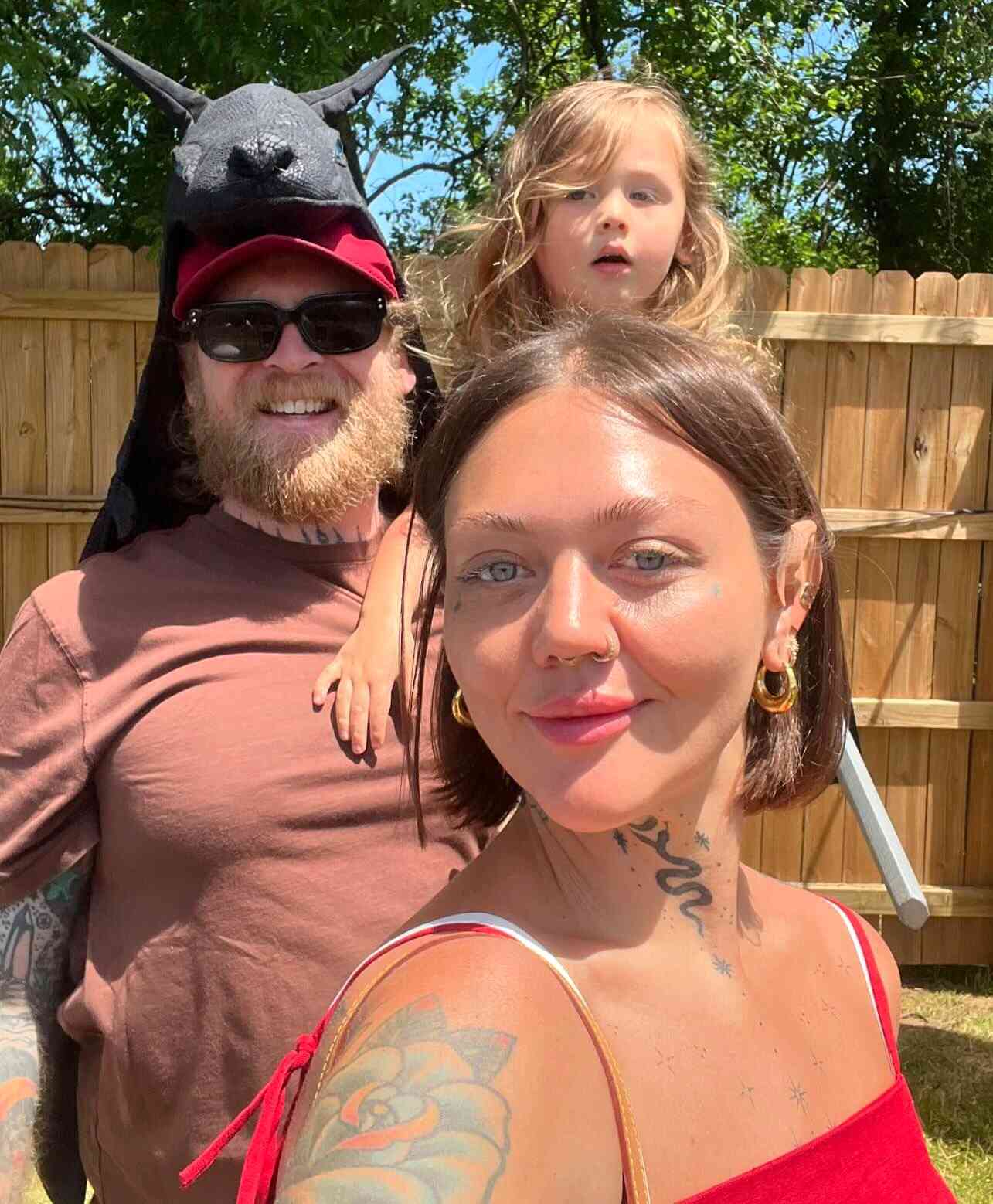 Elle King with Dan Tooker and son Lucky