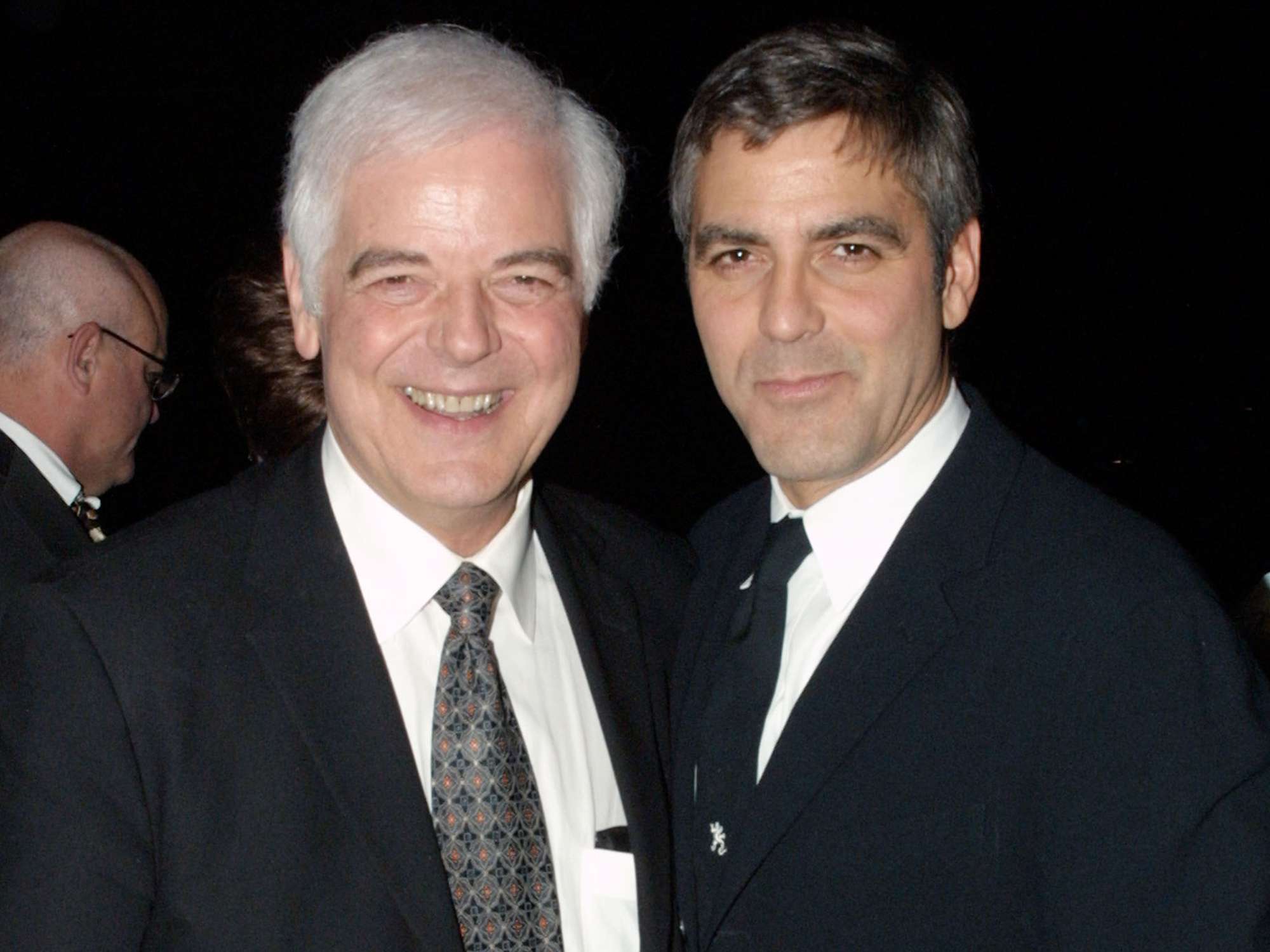 George Clooney and Nick Clooney attend the Rosemary Clooney's Life And Career Celebrated by her family at the Beverly Hilton Hotel on December 10, 2002.