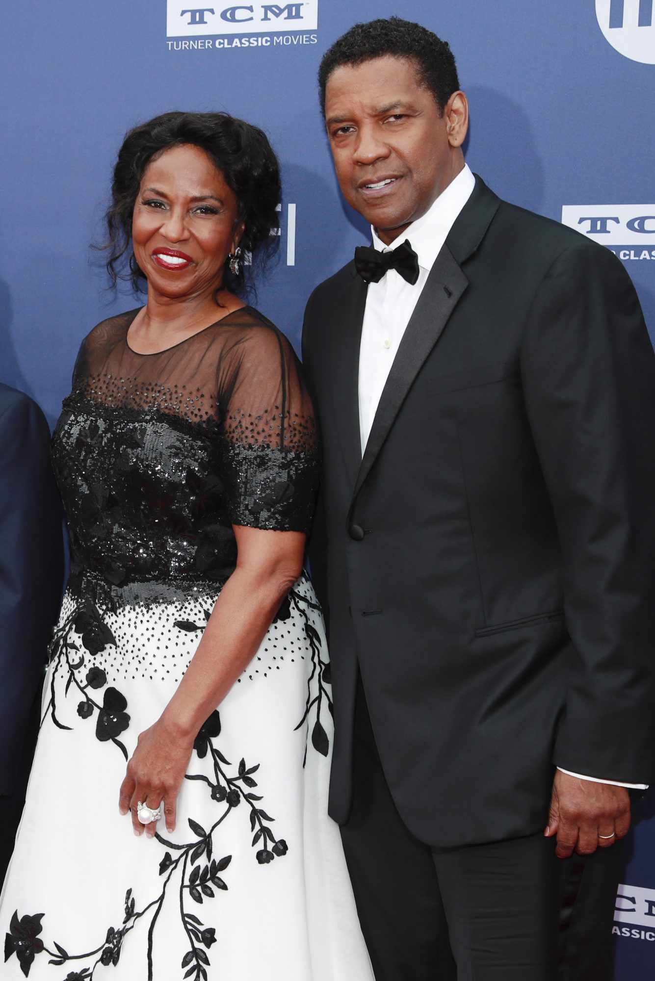 HOLLYWOOD, CALIFORNIA - JUNE 06: Pauletta Washington (L) and Denzel Washington attend the 47th AFI Life Achievement Award honoring Denzel Washington at Dolby Theatre on June 06, 2019 in Hollywood, California. (Photo by Rich Fury/Getty Images)