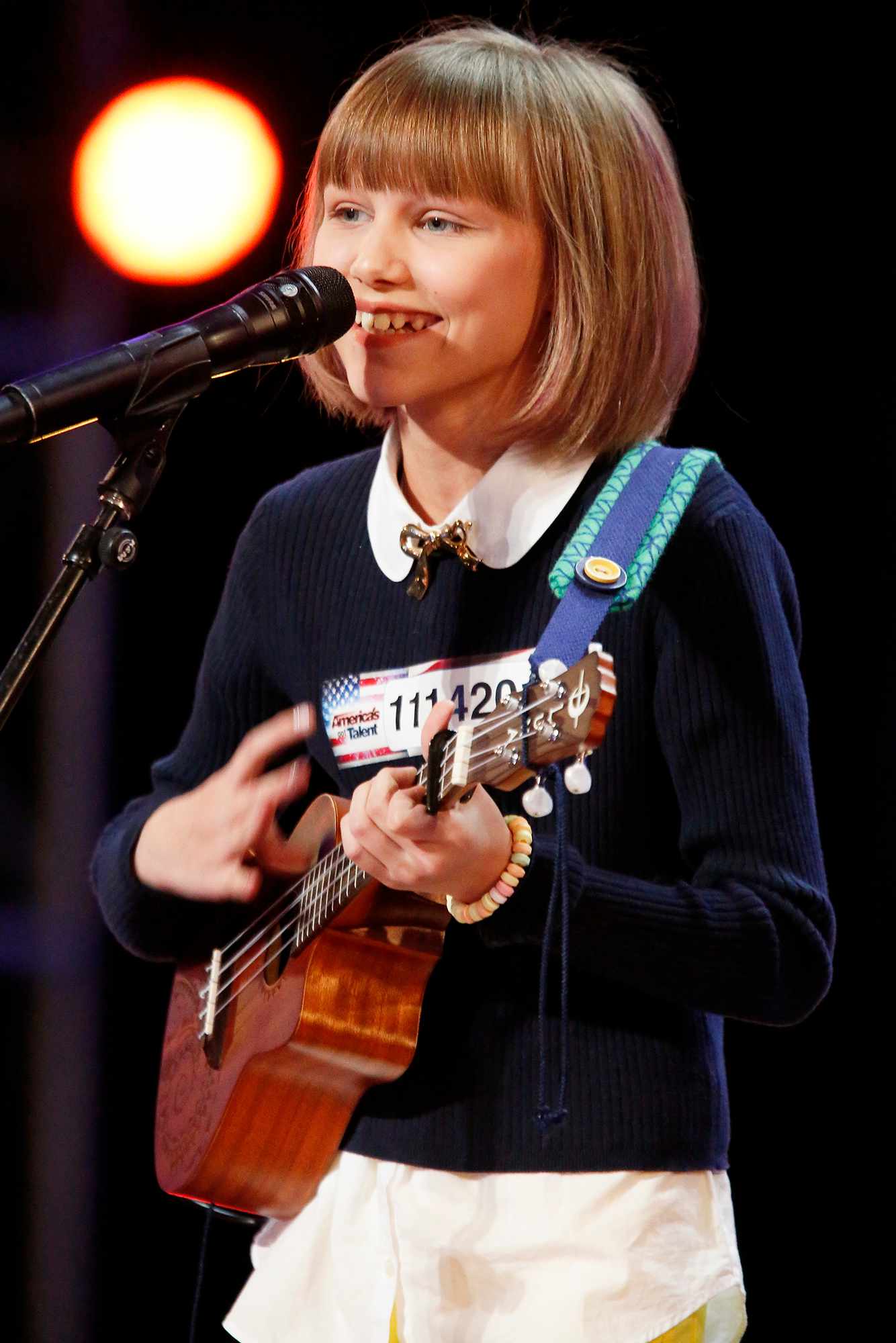 AMERICA'S GOT TALENT -- "Auditions Pasadena Civic Auditorium" -- Pictured: Grace Vanderwaal 