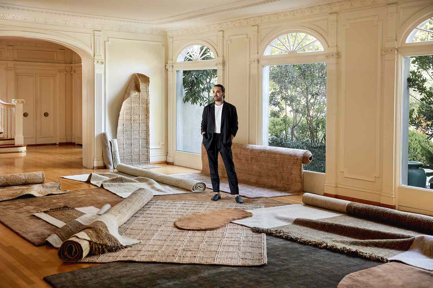 Jake Arnold rug collection with Lulu and Georgia