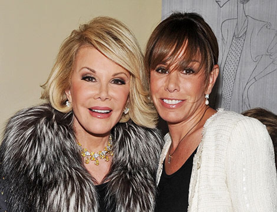 Joan and Melissa Rivers Show Off Their Trendy (and Trashy) H