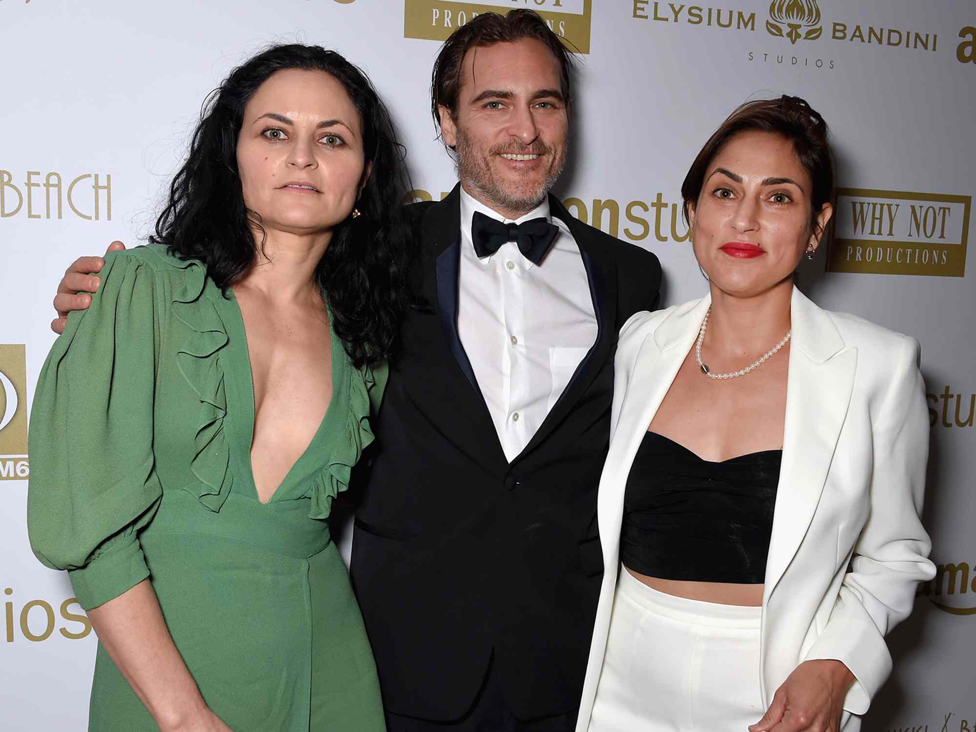 Rain Phoenix, Joaquin Phoenix and Summer Phoenix attend YOU WERE NEVER REALLY HERE hosted by Amazon Studios with Art of Elysium at Nikki Beach on May 27, 2017.