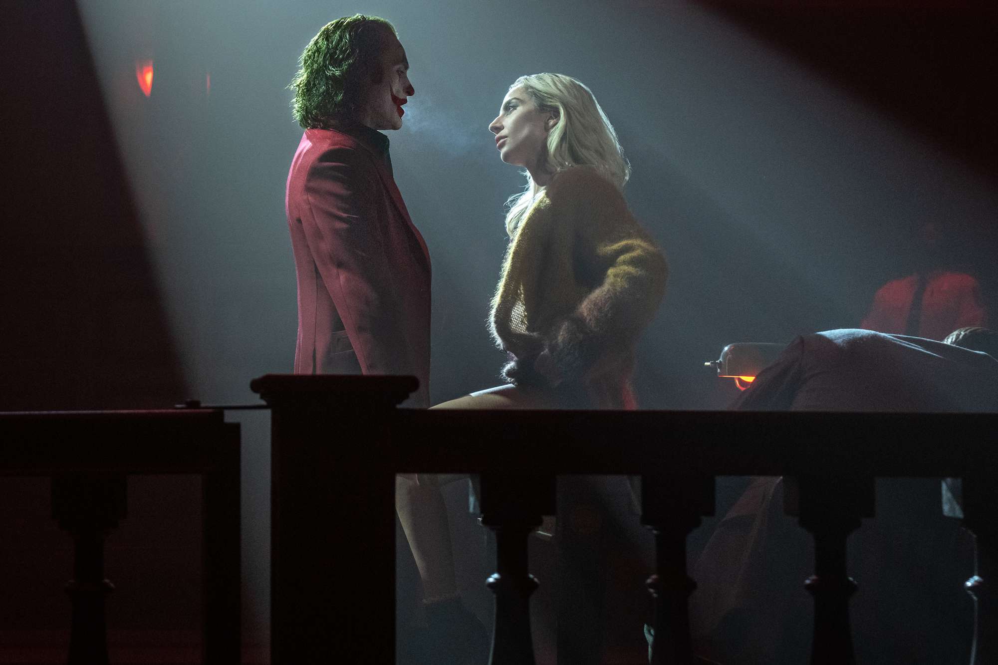 Joaquin Phoenix and Lady Gaga in 'Joker: Folie à Deux.' 