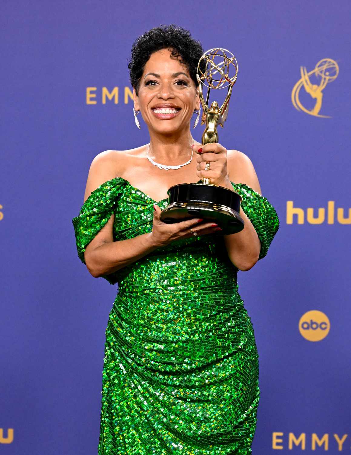 Liza Colon-Zayas at the 76th Primetime Emmy Awards held at Peacock Theater on September 15, 2024 in Los Angeles, California