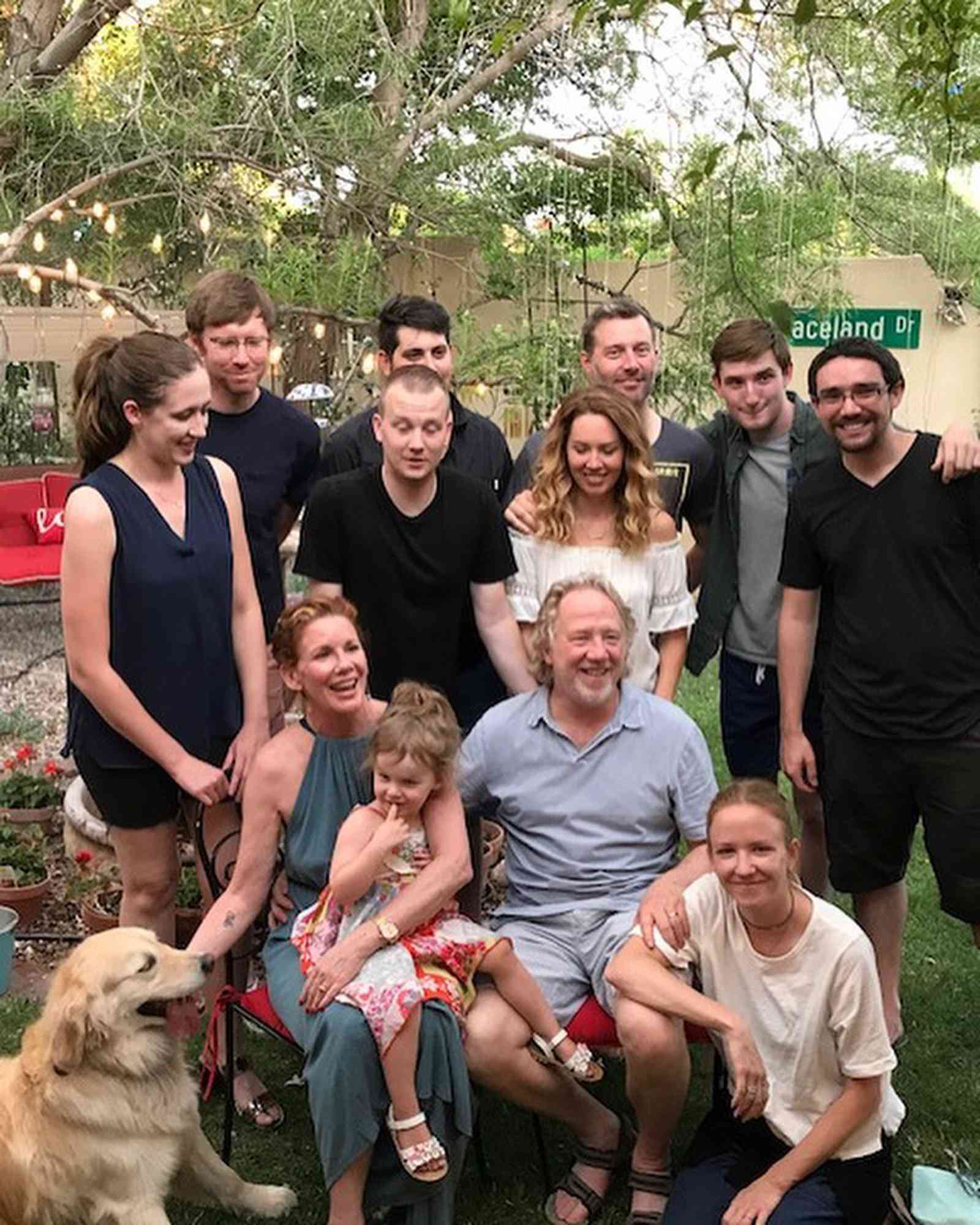 Melissa Gilbert, Timothy Busfield, and family