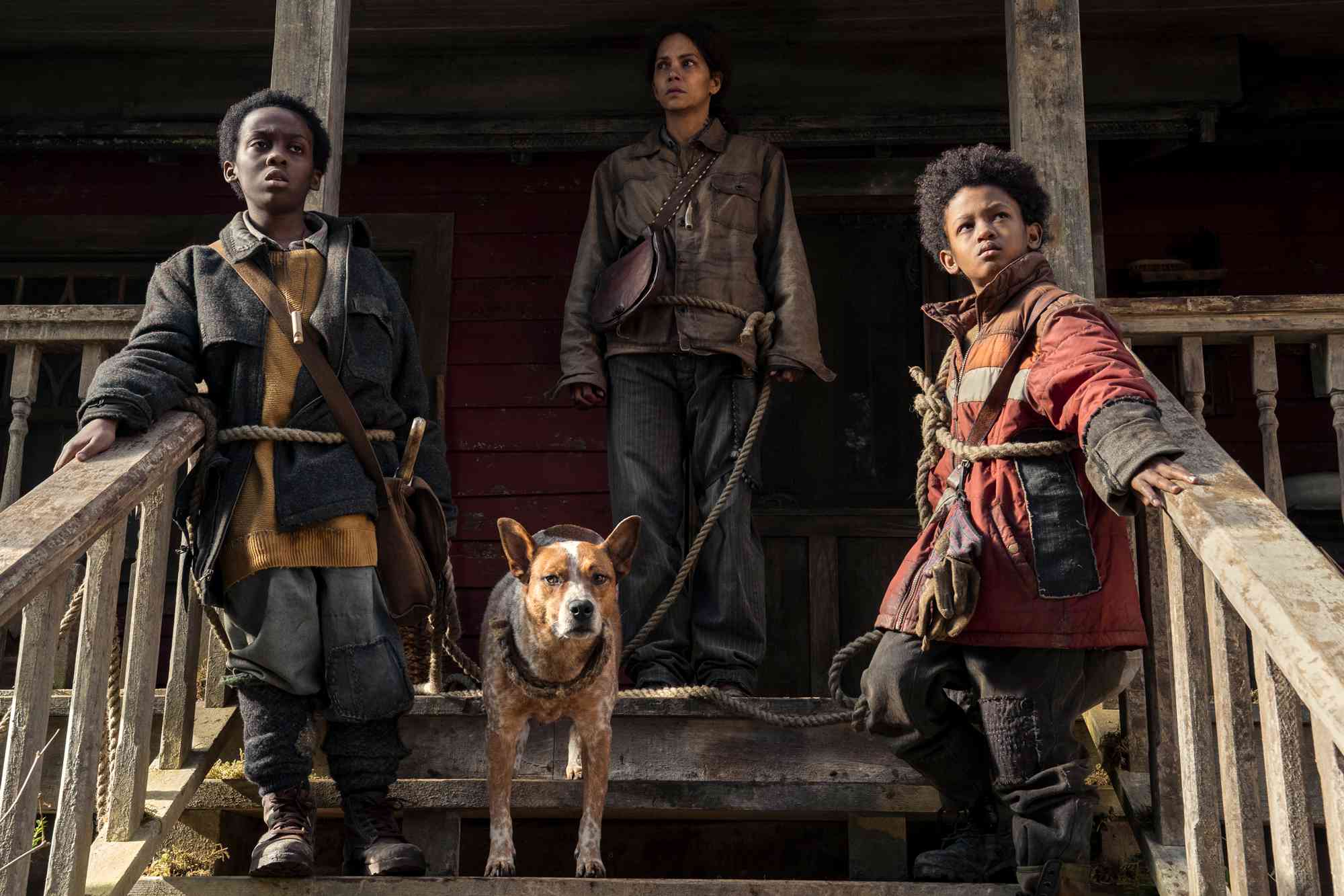 Anthony B. Jenkins, Halle Berry, and Percy Daggs IV in 'Never Let Go.'