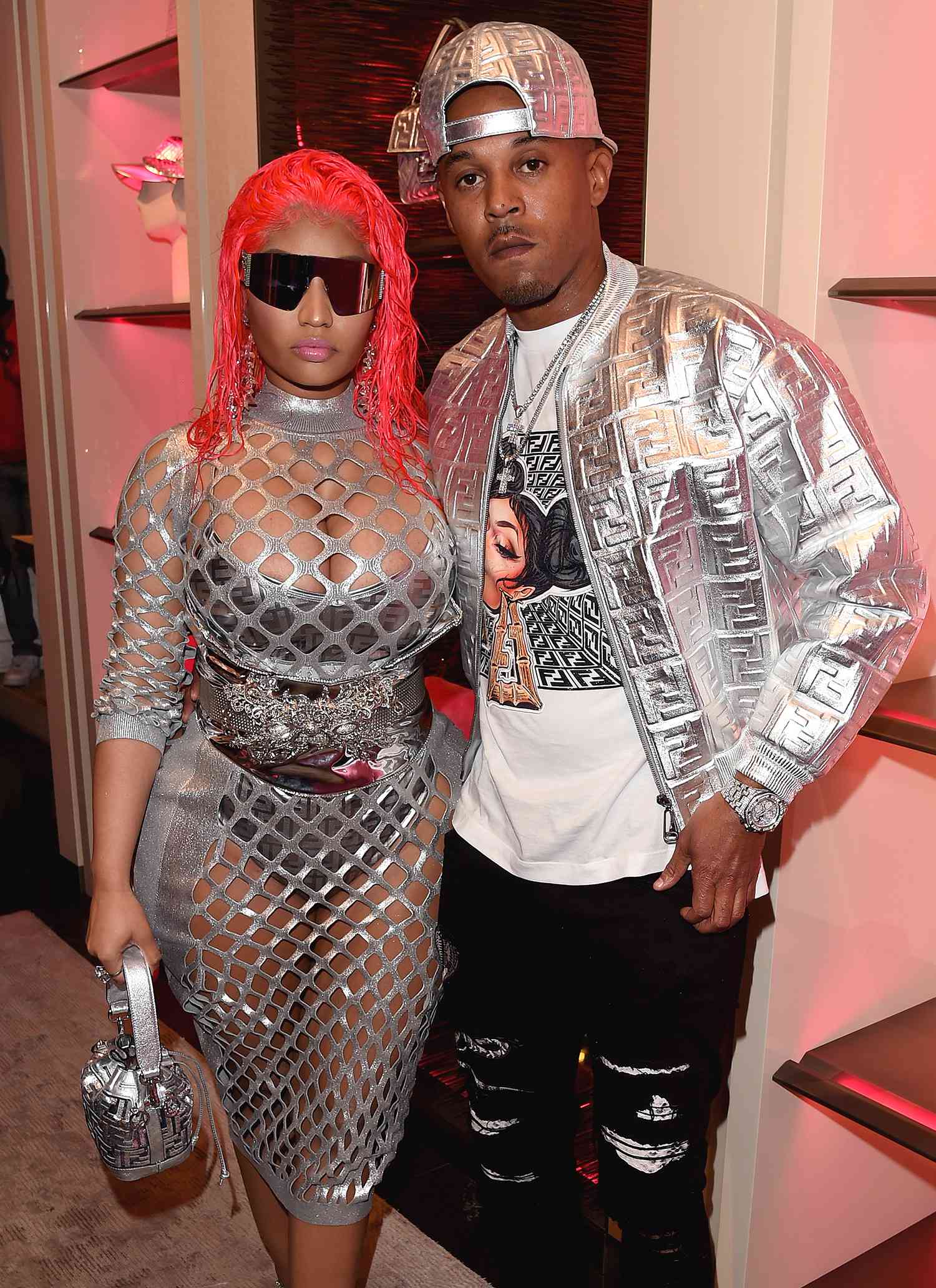 Nicki Minaj and Kenneth Petty