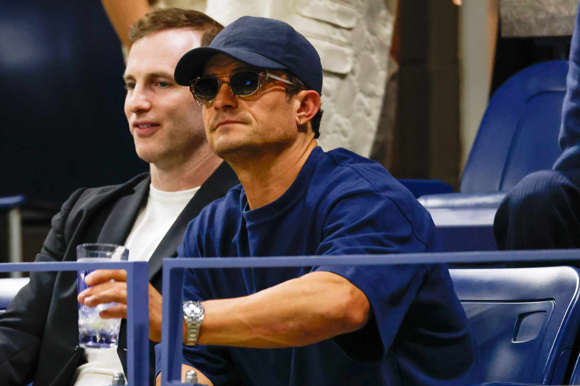 Orlando Bloom at the 2024 US Open on Wednesday, Sep. 4, 2024 in Flushing, NY. 