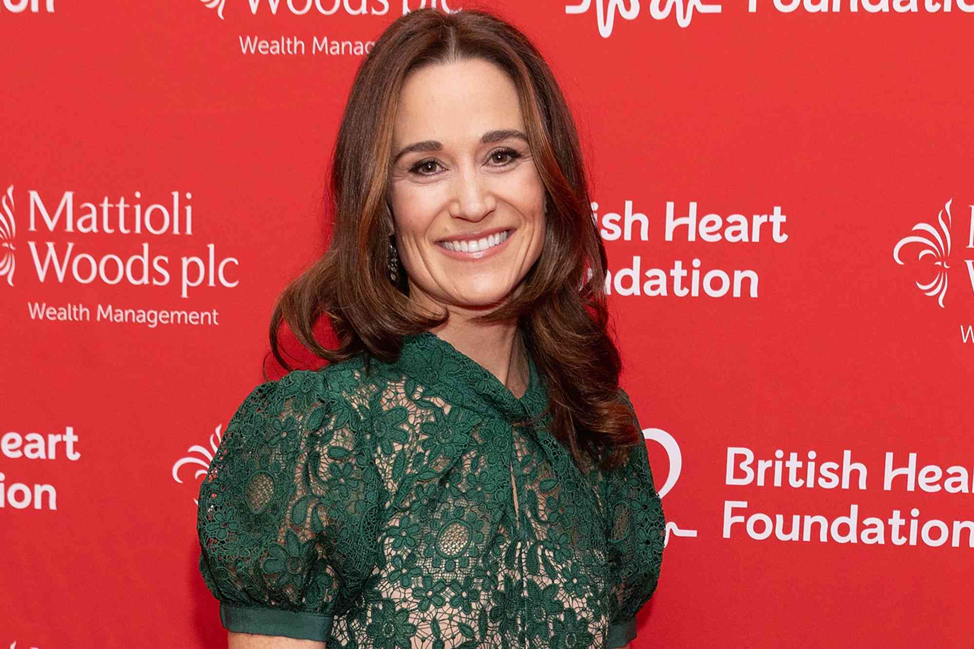 Pippa Middleton attends the Heart Hero Awards 2023 on December 06, 2023 in London, England.