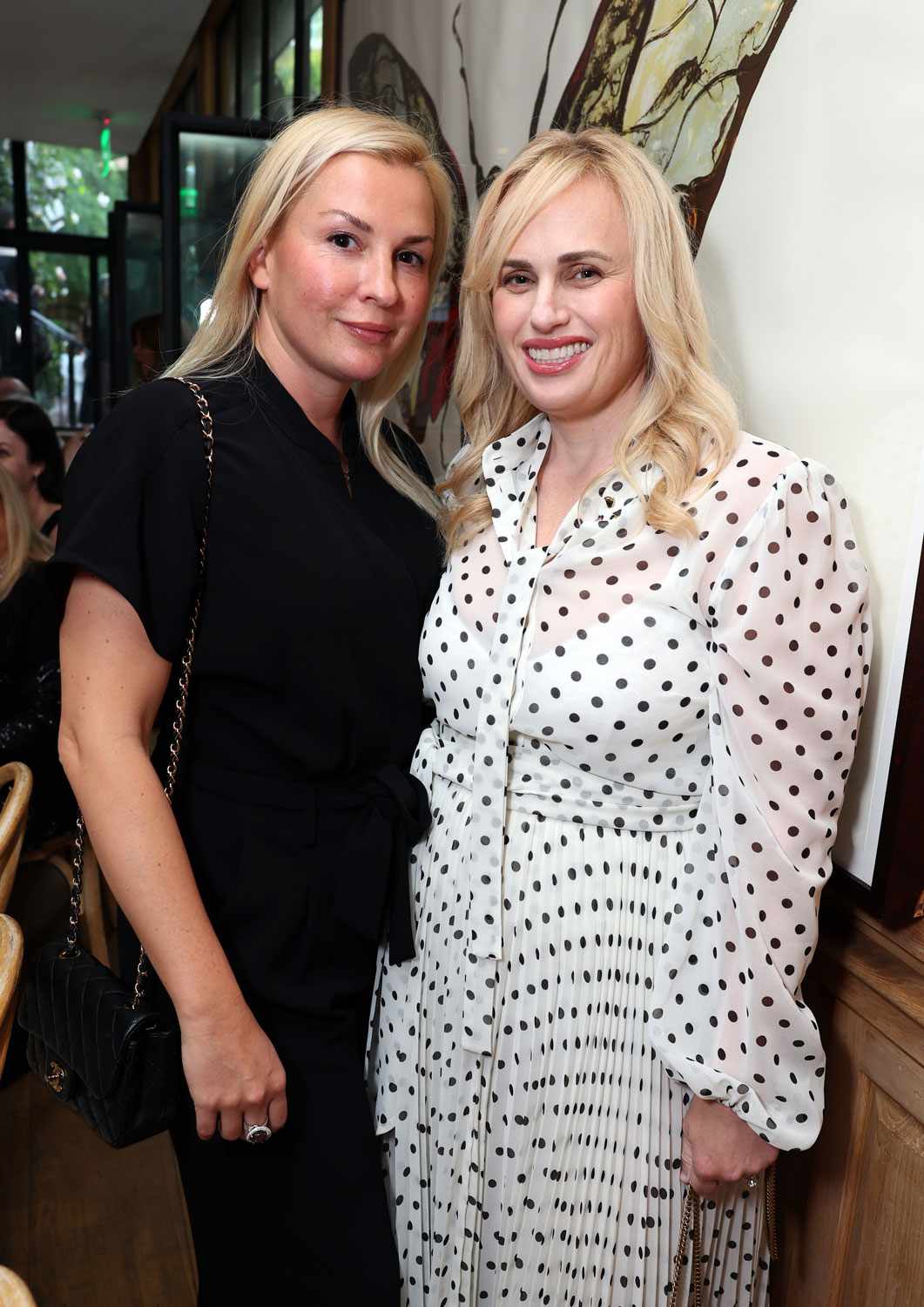 Ramona Agruma and Rebel Wilson on June 2 in West Hollywood.