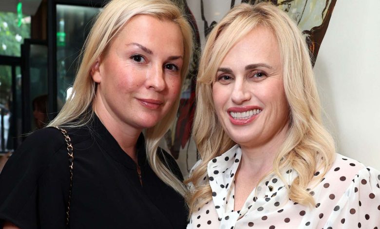 Ramona Agruma and Rebel Wilson seen at