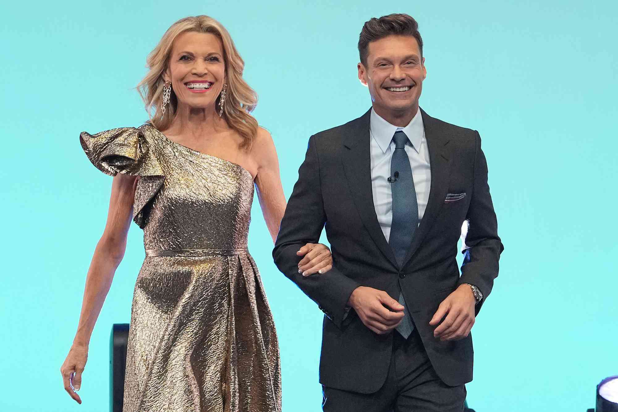 Wheel of Fortune Season 42 Ryan Seacrest and Vanna White