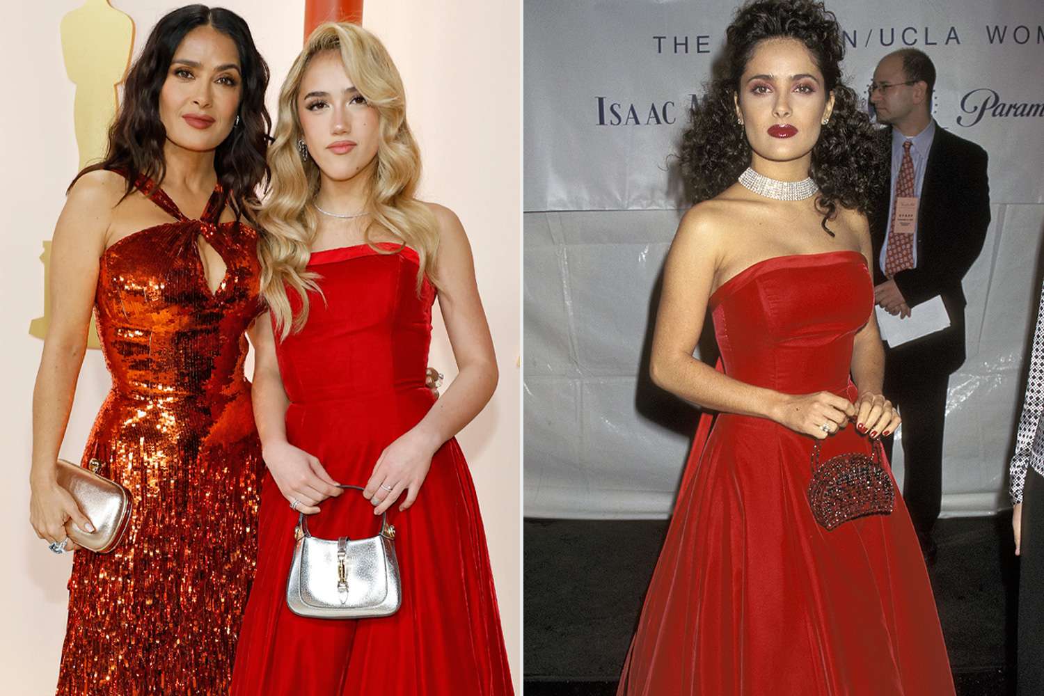 Salma Hayek Pinault and Valentina Paloma Pinault