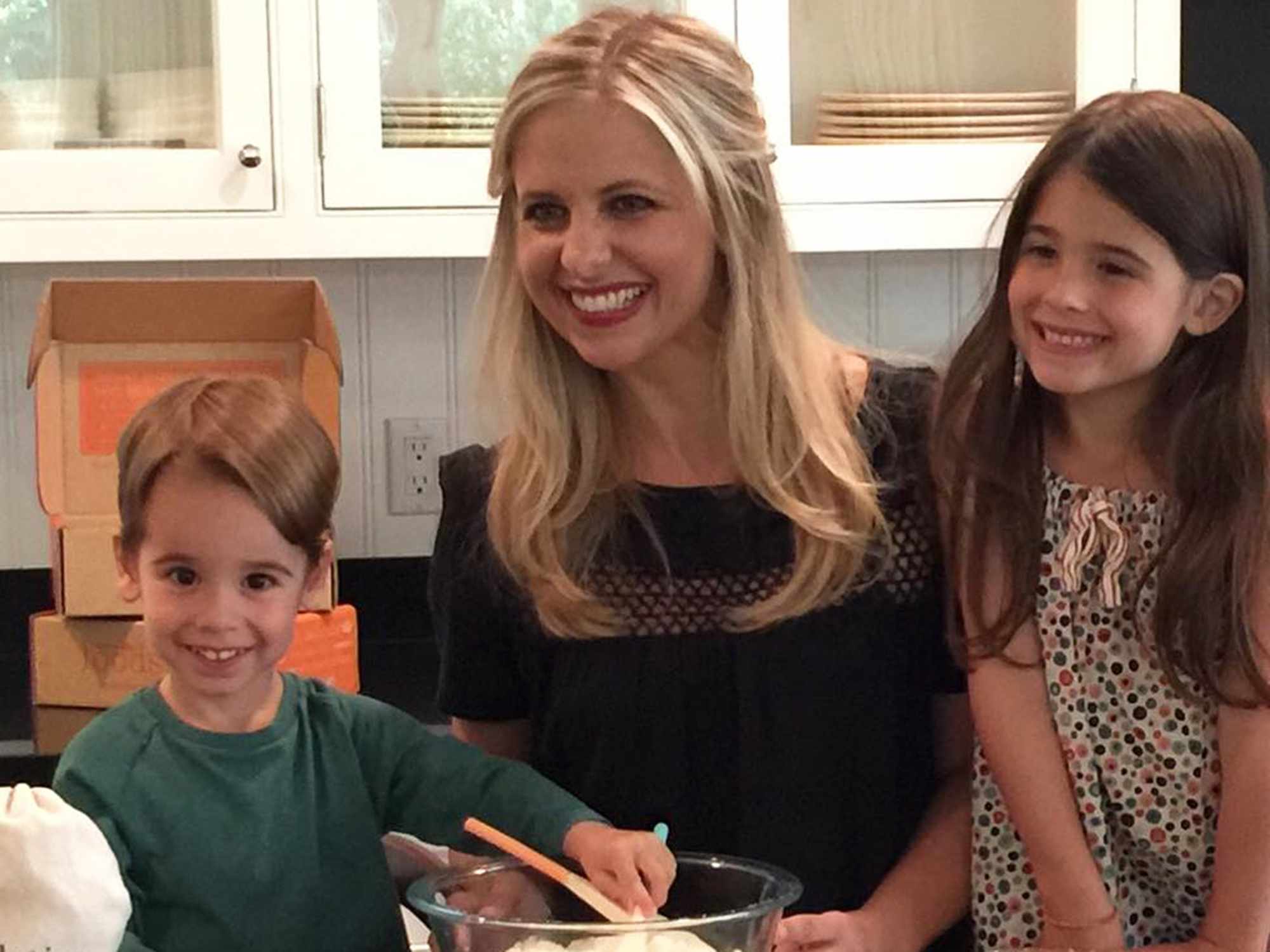 Sarah Michelle Gellar and her kids