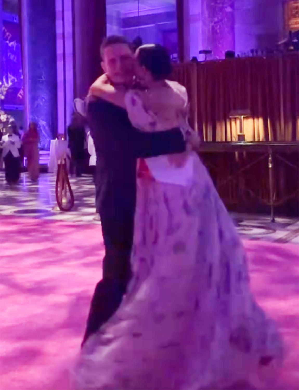 Sai de Silva dances with husband